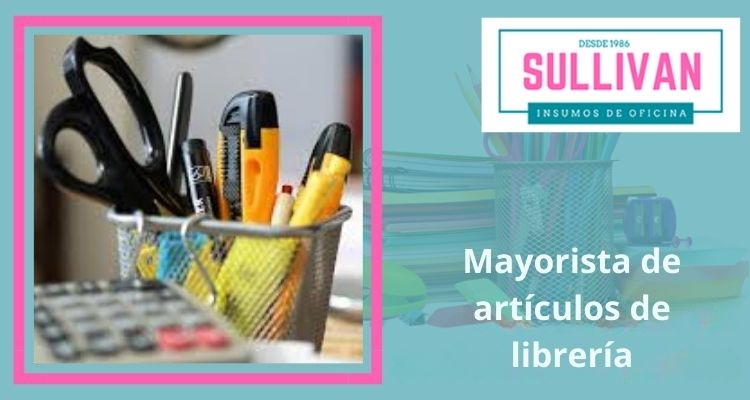 Mayorista de artículos de librería con los mejores precios